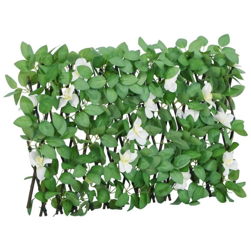 Treillis de lierre artificiel extensible vert 180x30 cm - Vidaxl