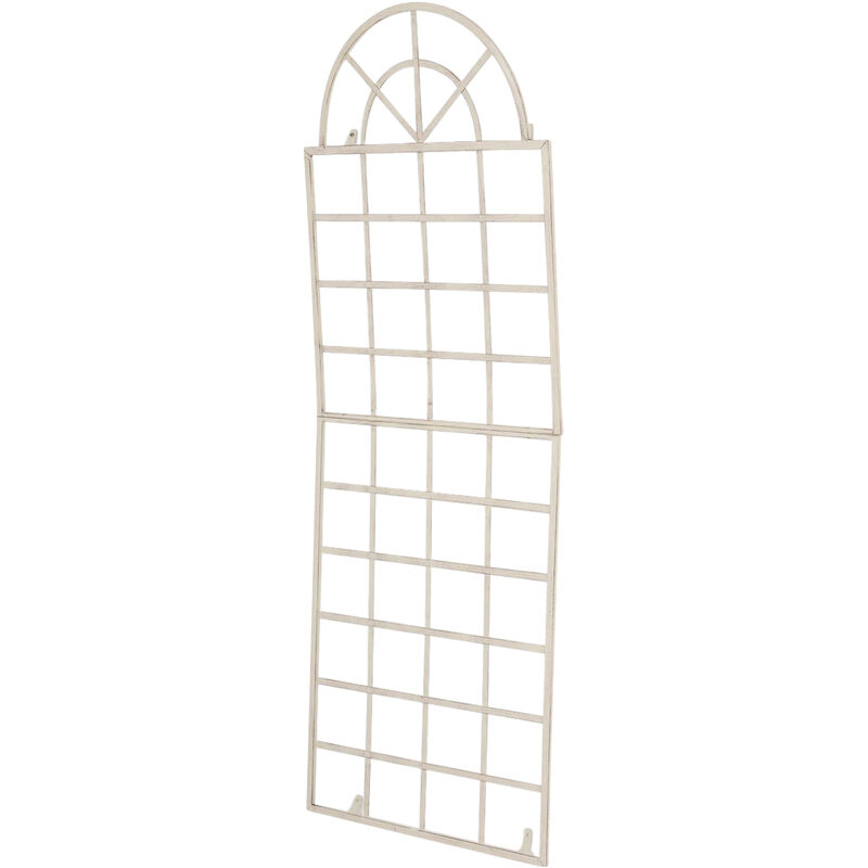 Grate de fer extérieure idéale pour les plantes de rampe élégantes diverses couleurs colore : Crème antique