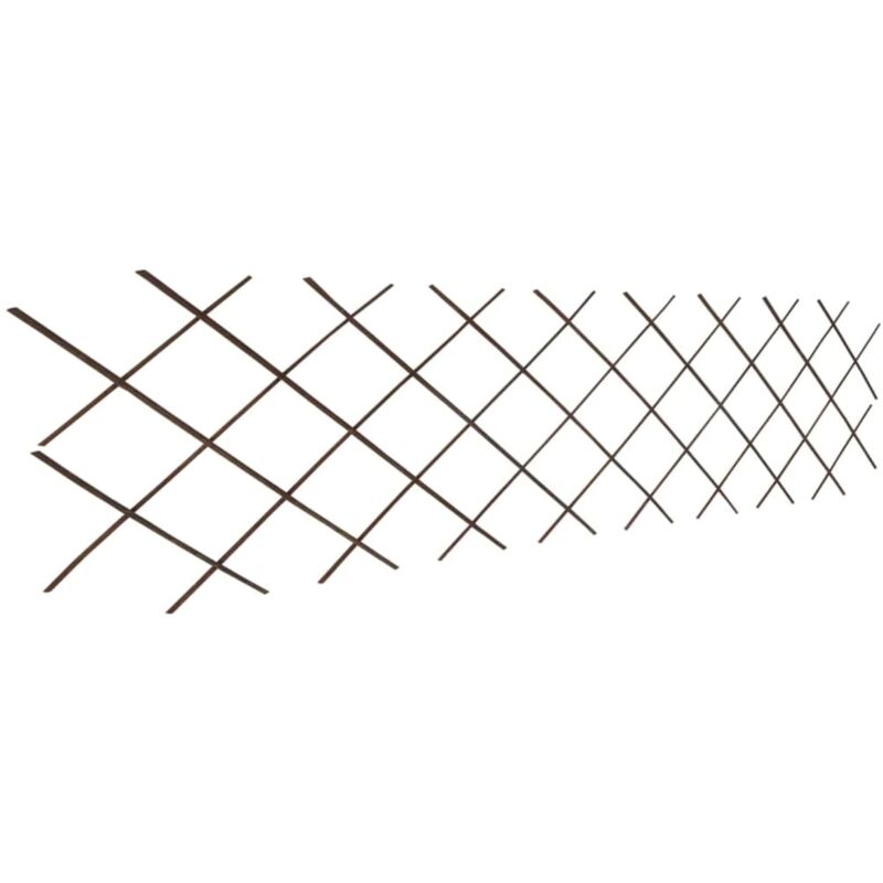 Clôture en treillis de saule 5 pcs 180x60 cm Vidaxl