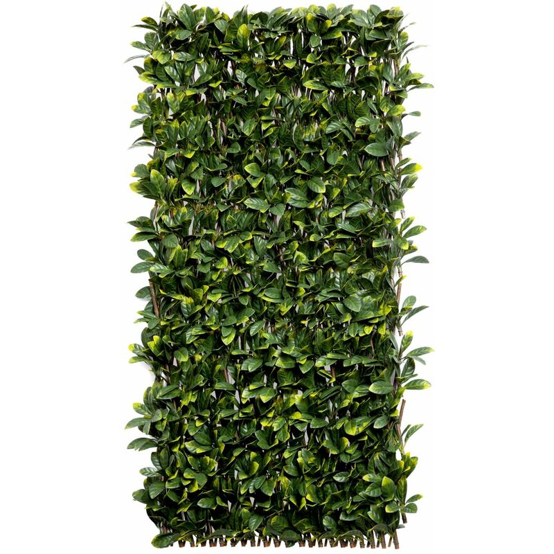 Treillis extensible osier et feuilles synthétiques Willgreen - 1 x 2 m - Nortene