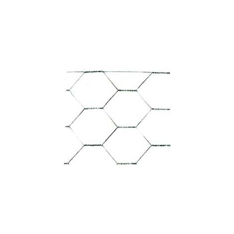 Treillis Galvanisé Triple Torsion 16/2 fil ø mm.0,7 ext. - cm.50h.