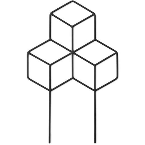 Treillis métallique de jardin, treillis pour plantes grimpantes, support pour plantes en pot, plantes grimpantes, légumes grimpants