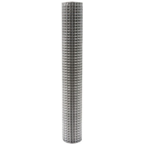 Treillis soudé galvanisé 0,50 x 25 0,8 13 x 13