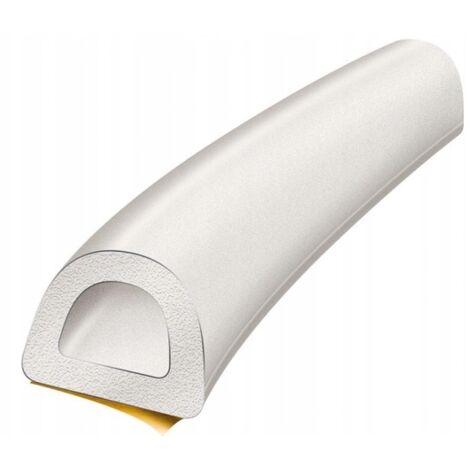 Trelleborg 4xD Profil 9x7,5 mm weiss 6 mtr.Box