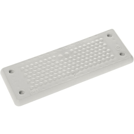 Trelleborg MH-24 F 125-1 LIGHT GREY UL94 V-0 IP65  TPE  Screw Durchführungsplatte     TPE Grau 1 S