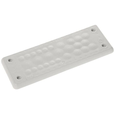 Trelleborg MH-24 F27-1 LIGHT GREY UL94 V-0 IP65  TPE  Screw Piastra passante TPE Grigio 1 pz.