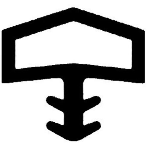 TRELLEBORG Zimmertür-Dichtung L8001,TSP-Last weiß 100 Stk