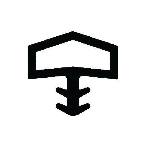 Trelleborg Zimmertürdichtung L 8001 beige