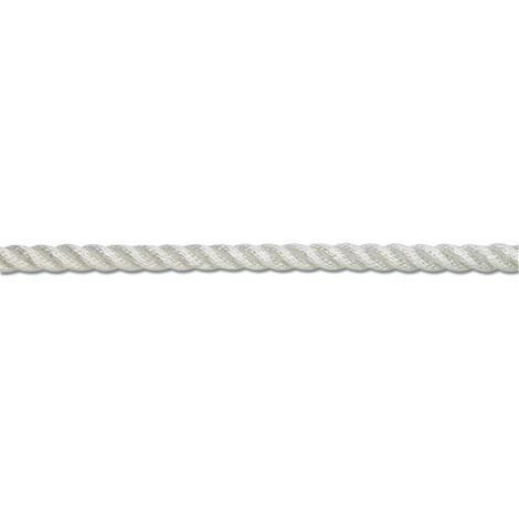 GuyAna Corda Nautica Bianca 6 mm 50 m in Polipropilene,Corda Nautica,Corda  Nautica Intrecciata,Cima per Ancoraggio e Ormeggio(SPU:152285) : :  Fai da te