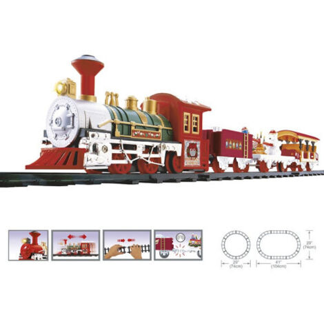 Tren Navidad 16 piezas -