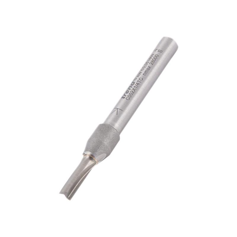 C002 x 1/4 tct Two Flute Cutter 4.0 x 11.1mm TREC00214TC - Trend