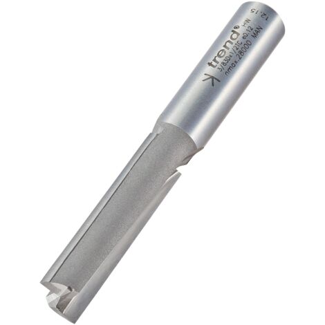 Trend 3/83d X 1/2 - Fresa a due taglienti al carburo di tungsteno
