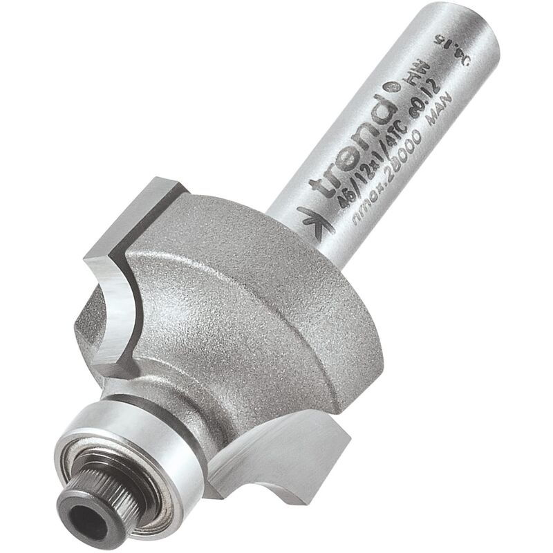 46/12X1/4 bearing guided ovolo cutter - Trend