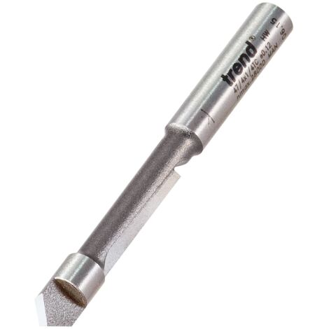 Trend 47/4X1/4TC 1/4"" Pierce And Trim Cutter Laminate Cutting Router Bit 6.3mm