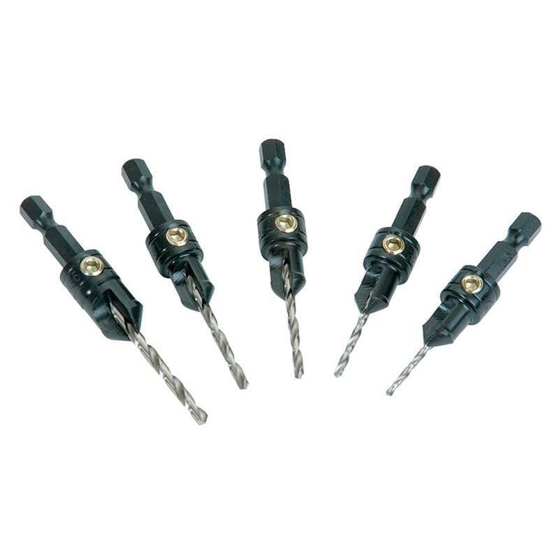 Snap/Cs/Set 5pc Countersink Set Drill Bit - Trend