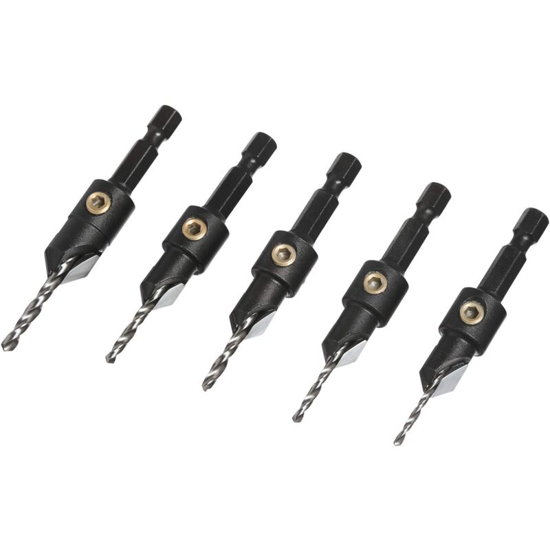 Trend SNAP/CSTC/SET TCT Countersink Set, 5 Piece TRESNAPCSTCS