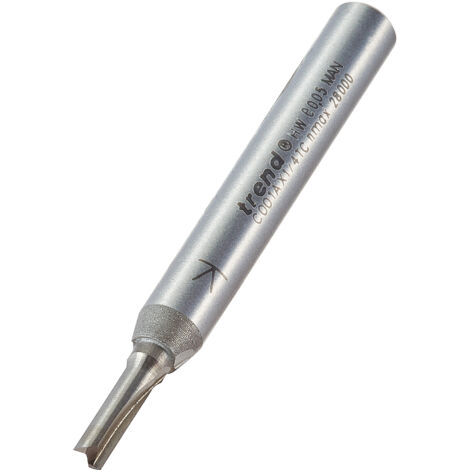 TREND C001AX1/4 2 FLUTE CUTTER 3MM DIA.