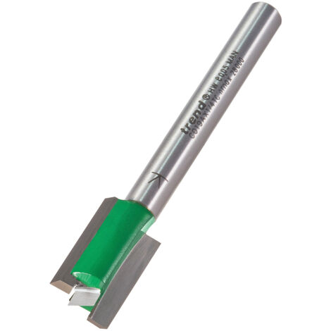 Trend C019A x 1/4 TCT Two Flute Cutter 12.0 x 19.0mm TREC019A14TC