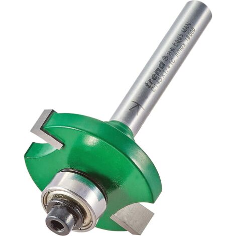 Trend C145 x 1/4 TCT Bearing Guided Slotting Cutter 6.3mm TREC14514TC