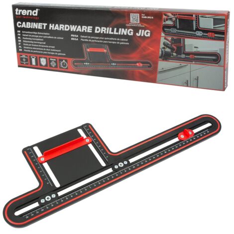 Trend CAB/JIG/A Cabinet Hardware Drilling Jig