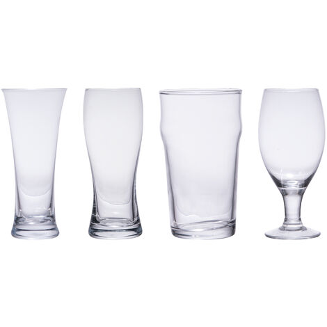 Trend - Coffret de 4 gobelets haut à bière