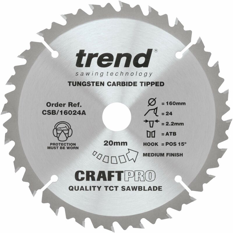 Trend Craft Pro Combinazione TCT Lama per sega