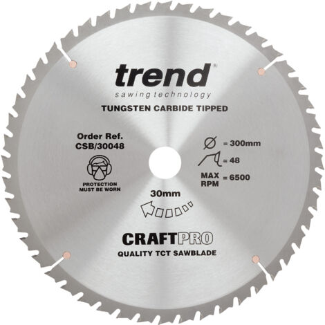 TREND CRAFT SAW BLADE 300 X 48T X 30