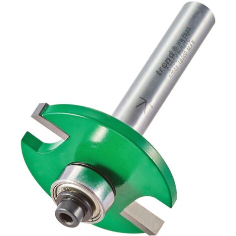 Trend CraftPro Fresa per Giunzioni a Biscotto con Guida a Cuscinetto, Gambo da 8mm, Lunghezza di Taglio 4mm per Biscotti Taglie 0, 10, 20, Punta in Carburo di Tungsteno, C152X8MMTC