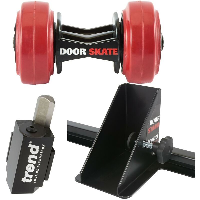 Door Fitting Tool Set Door Skate + Door Holder + Lock Hinge Corner Chisel - Trend