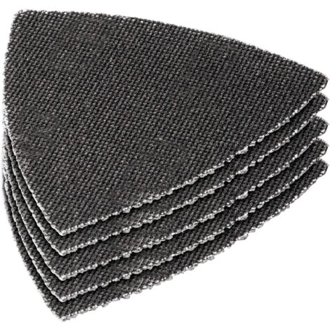 TREND Fogli abrasivi Mesh 93 mm a delta, 120 grana, AB/OSC/120M, Confezione da 5