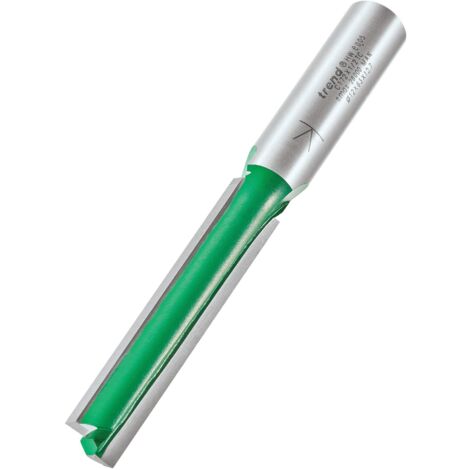 Trend Fresatore Dritto a Due Scanalature CraftPro, Gambo da 12,7 mm, Diametro di Taglio 12 mm & Lunghezza di Taglio 63 mm, Punta in Carburo di Tungsteno, C172X1/2TC