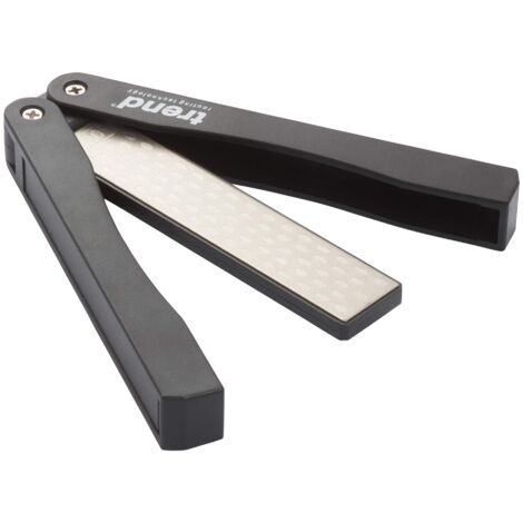 Trend Manico pieghevole Pietra per affilare Craftpro a doppia faccia diamantata da 4 pollici, CR/DWS/F4/FC