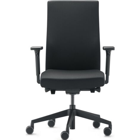 TREND OFFICE 9248sy2 Bürodrehstuhl mit Synchrontechnik schwarz 410-520 mm mit A