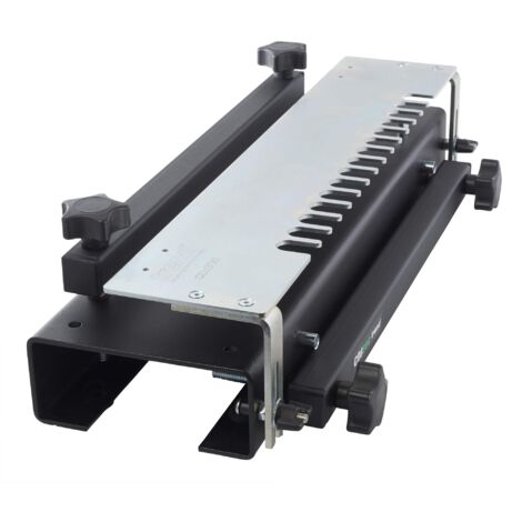 Trend Plantilla per Coda di Rondine Mezza Cieca da 300 mm, Punte per Fresatrice e Guida a Cespuglio per Giunzioni a Coda di Rondine Precise e Facili, CDJ300