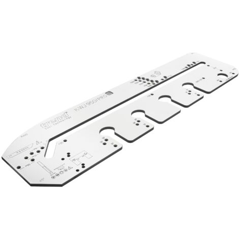 Trend Professional Plantilla Multi-Materiale per Giunzioni a Mitra Mason, Fino a 950mm di Larghezza, Allineamento Bordo Anteriore, KWJ950/PRO