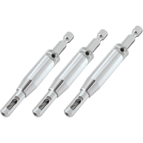 Trend QR/DBG/SET Quick Release 3 Piece Hinge Fitting Drill Bit Guide Set