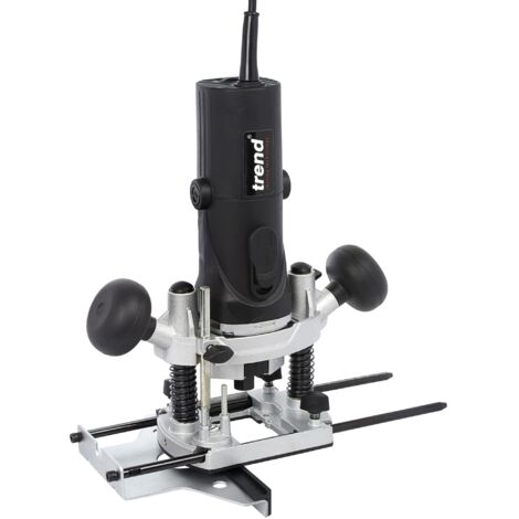Trend Router 850W 8mm a velocità variabile 230V EU, profondità di immersione 35mm, funzione di spegnimento integrata, T4EK/EURO