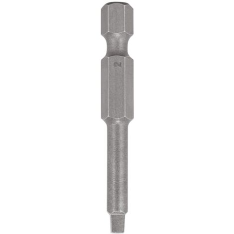 Trend Snap/sq/2 – 50 mm Square NO2 Robertson bit (3 pezzi) – argento