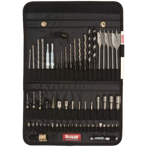 Trend SNAP/TH2/SET Tool Holder Bit Set, 60 Piece TRESNAPTH2SE