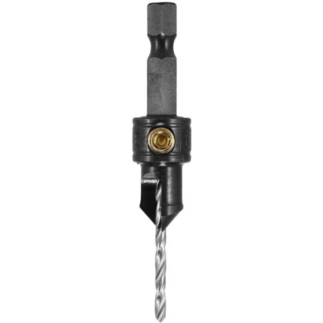 Trend Snappy Countersink Bit Set (6 Pieces) with 3/32 Inch (2.5mm) Drill Size for Precise Countersinking