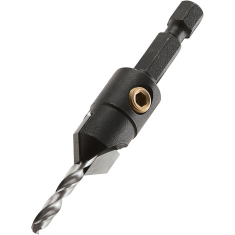 Trend Snappy TCT Tipped Countersink 3.5mm 9/64 x 12.7mm Drill Bit SNAP/CS/12TC