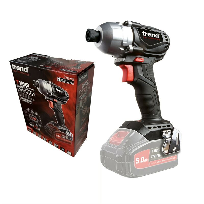 Trend T18S/IDB 18v Cordless Brushless Impact Driver No Batteries No Charger No Case