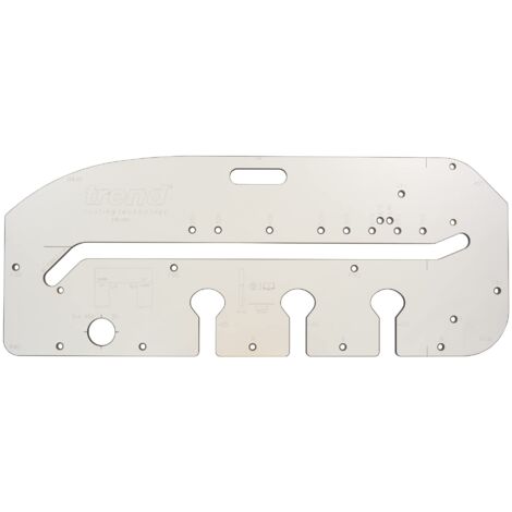 TREND Worktop Jig - Dima multifunzionale per il montaggio preciso di piani di lavoro per cucina in 10 diverse larghezze da 250 mm a 700 mm di larghezza, KWJ700