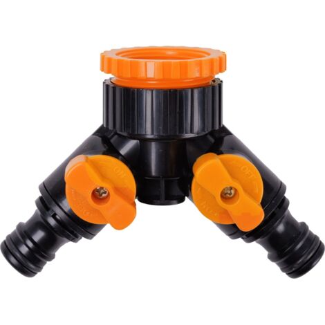 TrendLine 2-Wege-Ventil für 12,7 mm (1/2) Schlauchanschlussstück Kunststoff