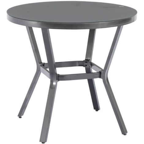 TrendLine Aluminiumtisch Pero Ø 80 cm Aluminiumtisch