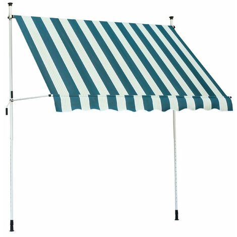 TrendLine Balkon Markise Green Stripe Breite 250 cm Markise