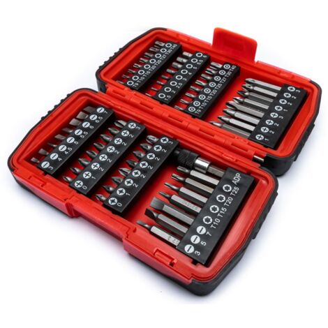 TrendLine Bit-Set 64 tlg inkl Adapter Bitsatz Bits Bitsortiment Bit Satz