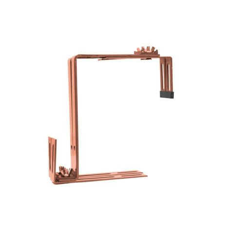 TrendLine Blumenkastenhalter 2-fach verstellbar Balkonkastenhalter Terracotta