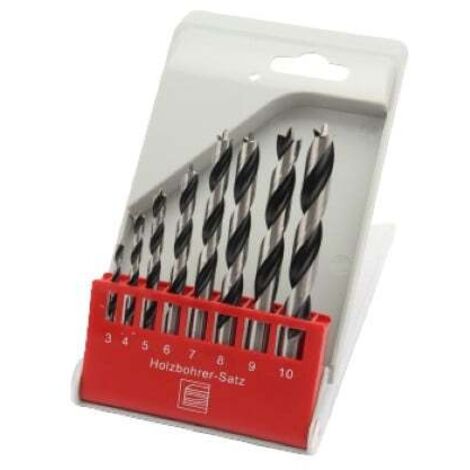 TrendLine Bohrer-Set für Holz 8-teilig Rundschaft