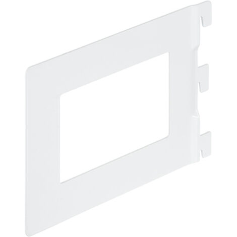 Trendline Bücherbügel weiß 14,2 x 11,8 cm Regalträger
